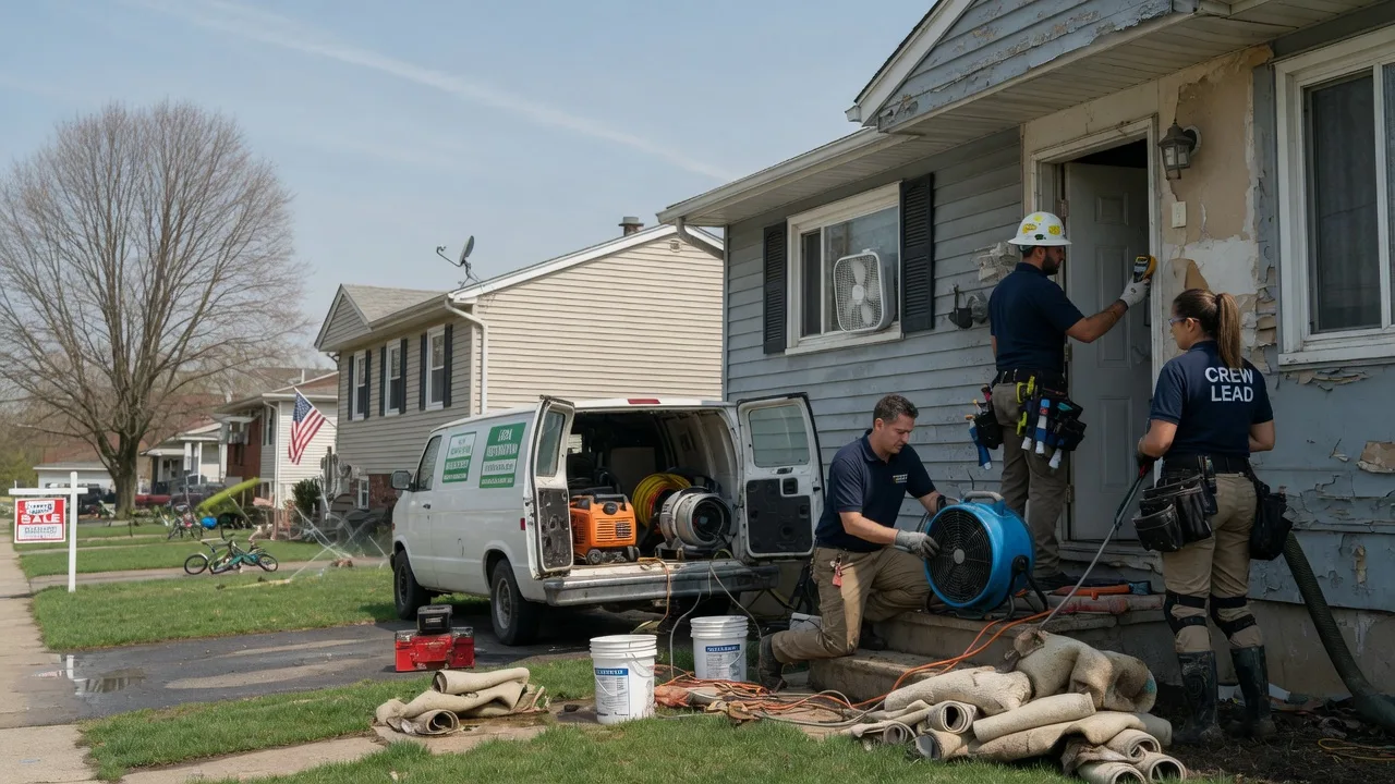 Flood Cleanup in Easton, MN near me