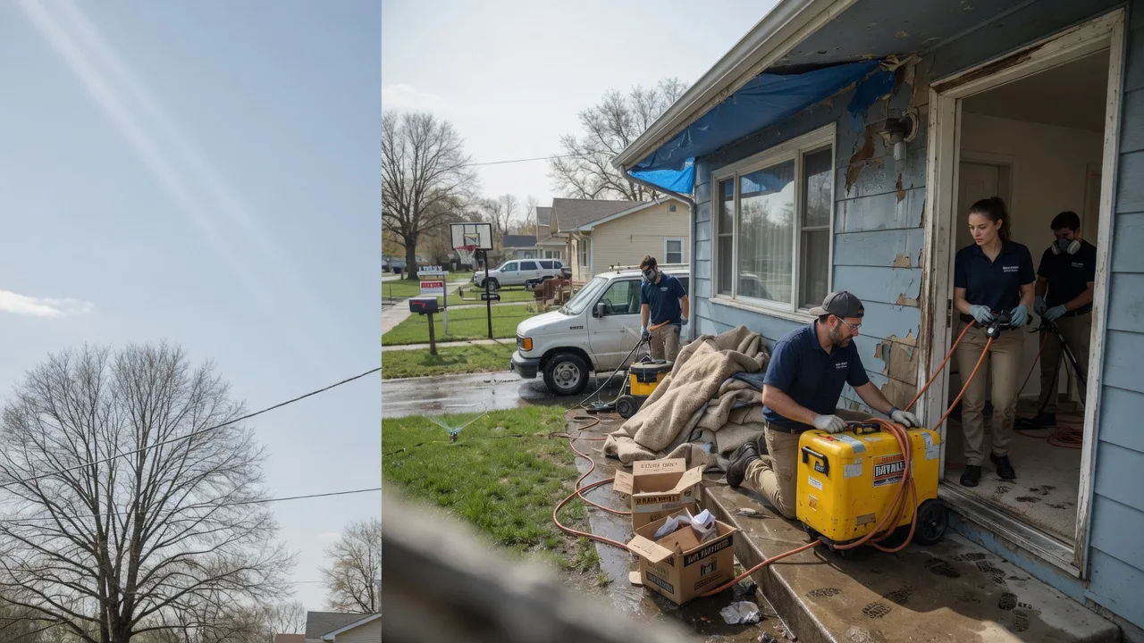 Basement Flood Cleanup in Easton, MN near me